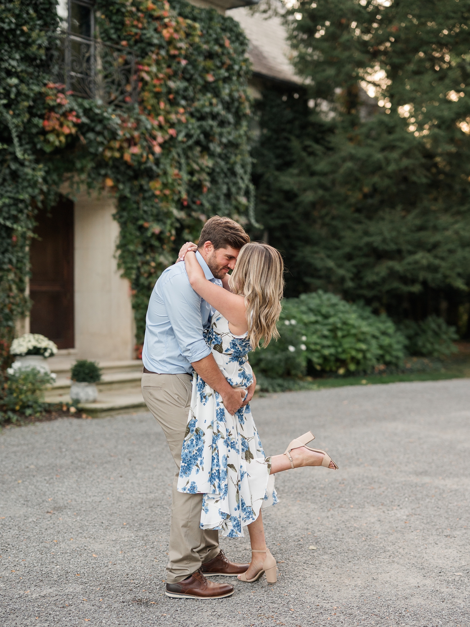 Greencrest Manor Engagement by Michigan Wedding Photographer Courtney Rudicel