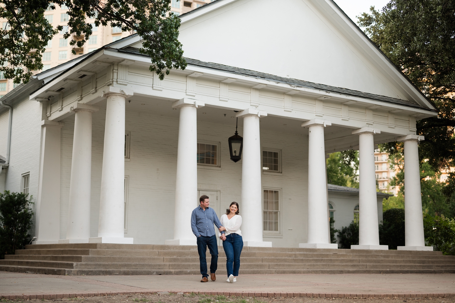 Downtown Dallas Engagement by Dallas Fort Worth Wedding Photographer Courtney Rudicel