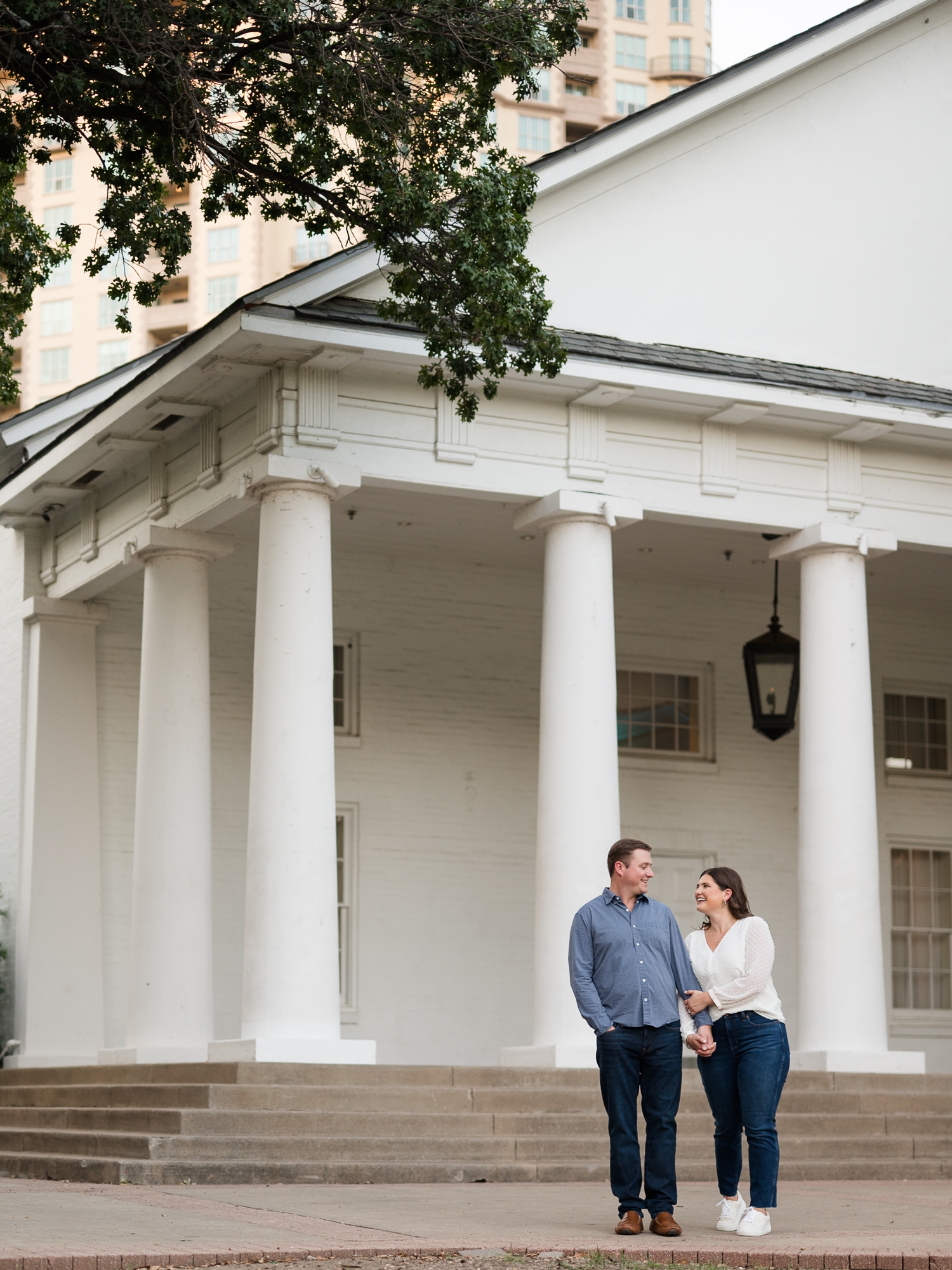 Downtown Dallas Engagement by Dallas Fort Worth Wedding Photographer Courtney Rudicel