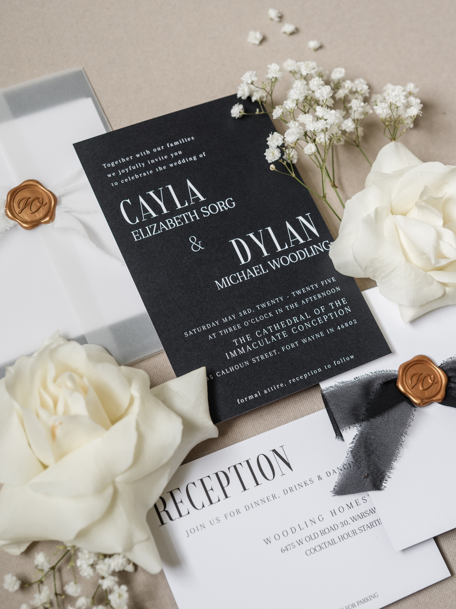 Elegant Neutral Wedding by Michigan Wedding Photographer Courtney Rudicel