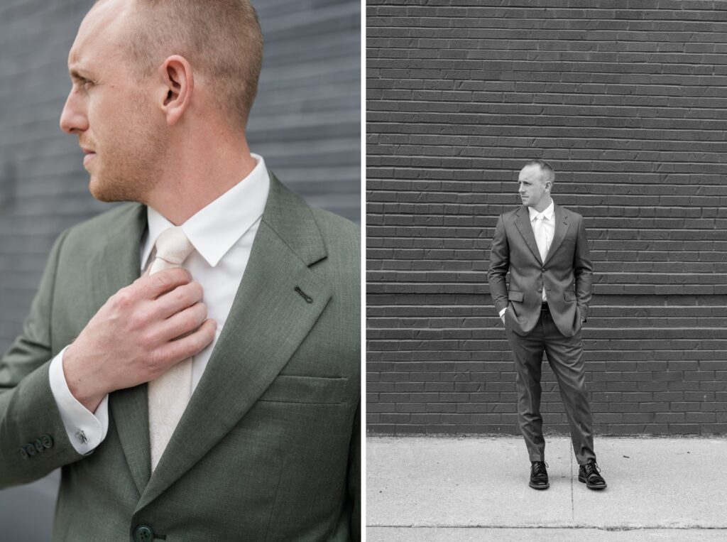 Elegant Neutral Wedding by Michigan Wedding Photographer Courtney Rudicel