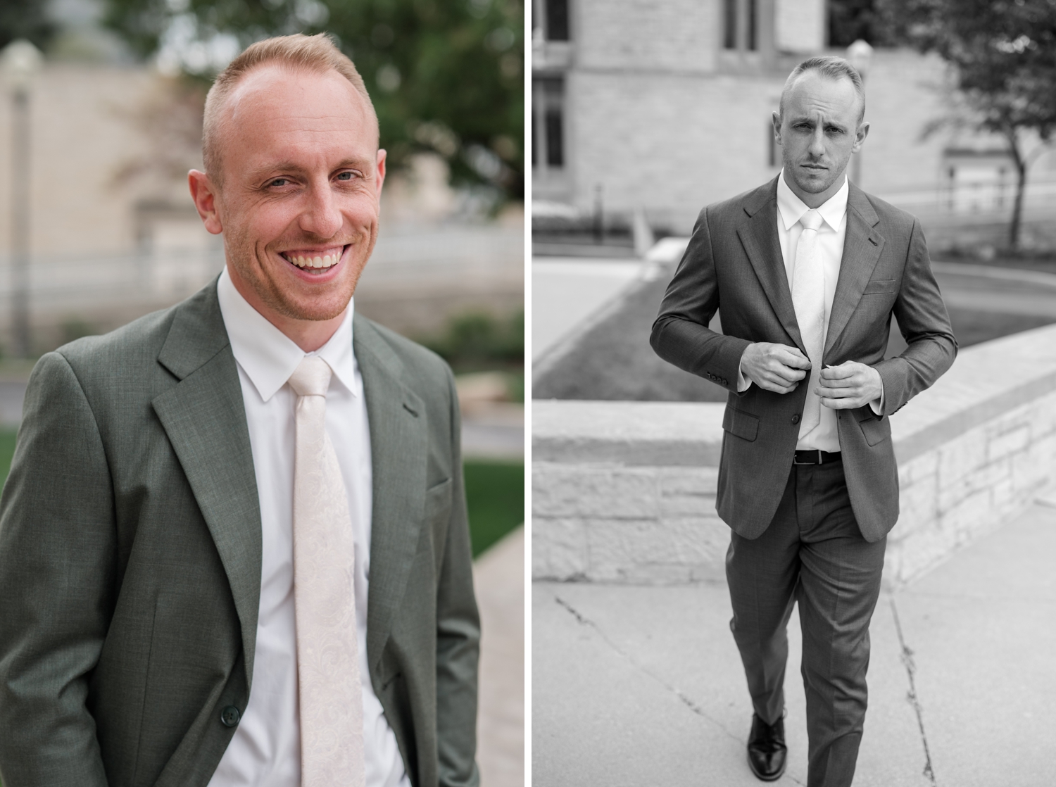 Elegant Neutral Wedding by Michigan Wedding Photographer Courtney Rudicel