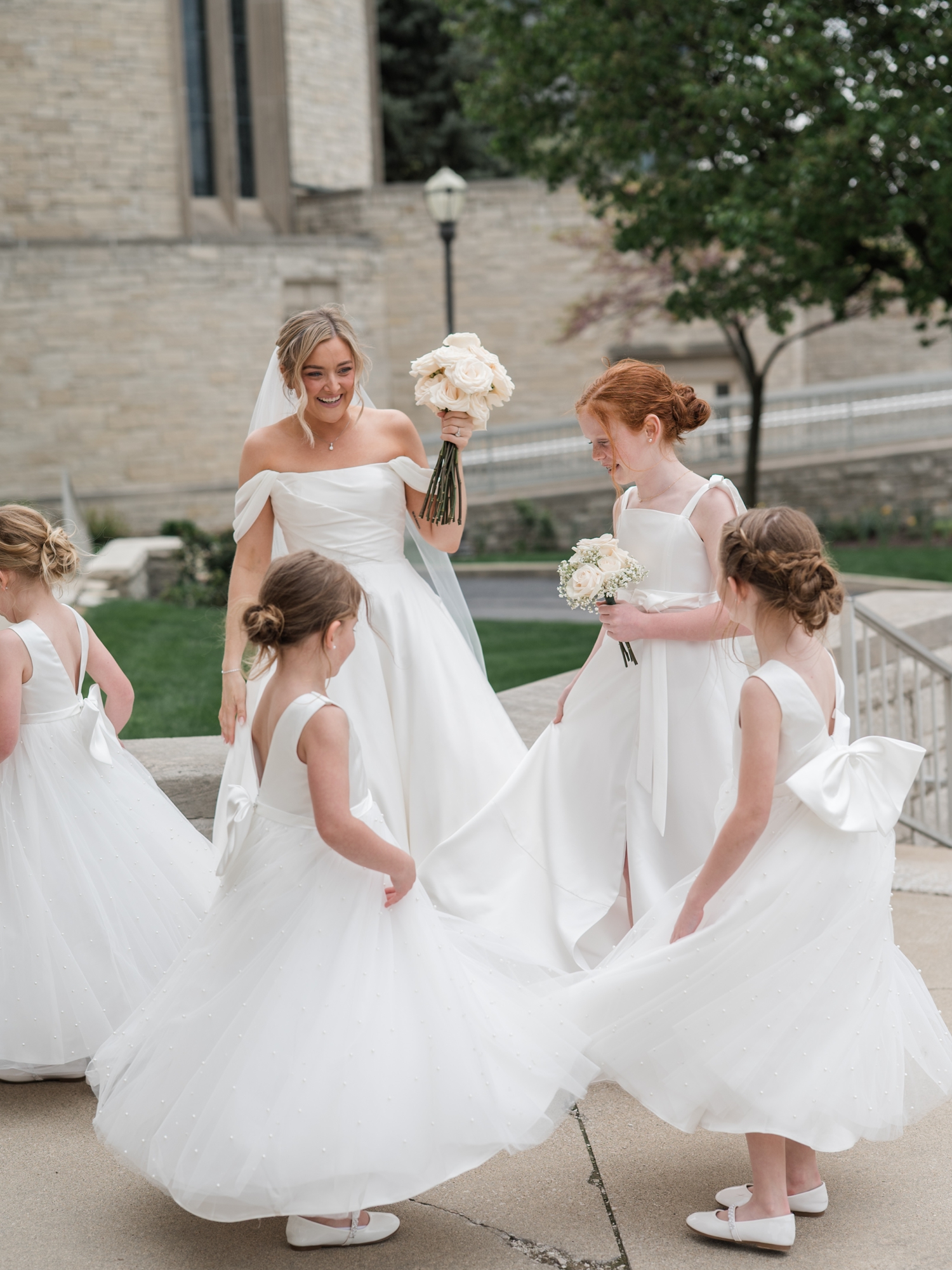 Elegant Neutral Wedding by Michigan Wedding Photographer Courtney Rudicel
