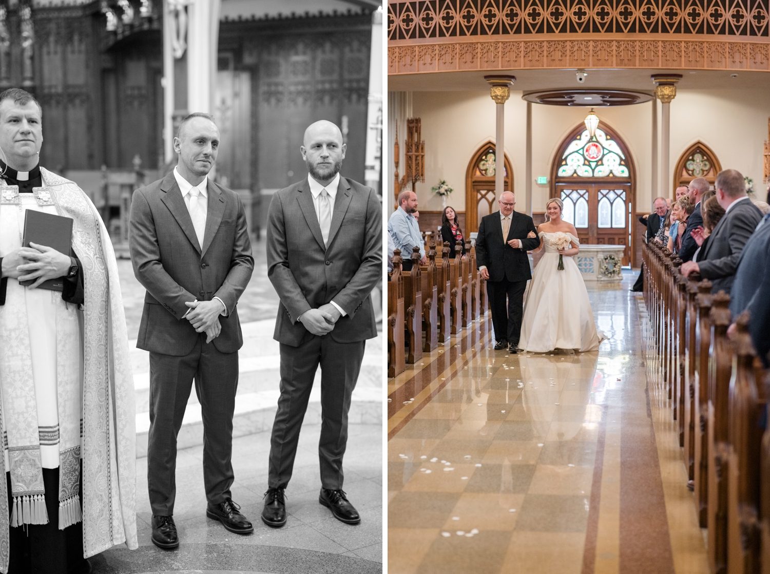Elegant Neutral Wedding by Michigan Wedding Photographer Courtney Rudicel