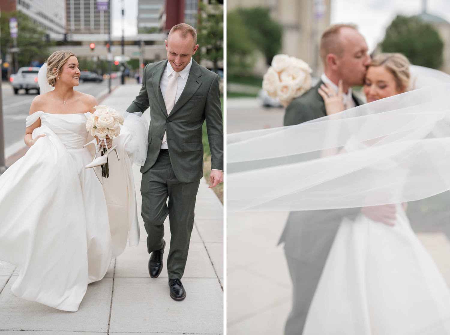 Elegant Neutral Wedding by Michigan Wedding Photographer Courtney Rudicel