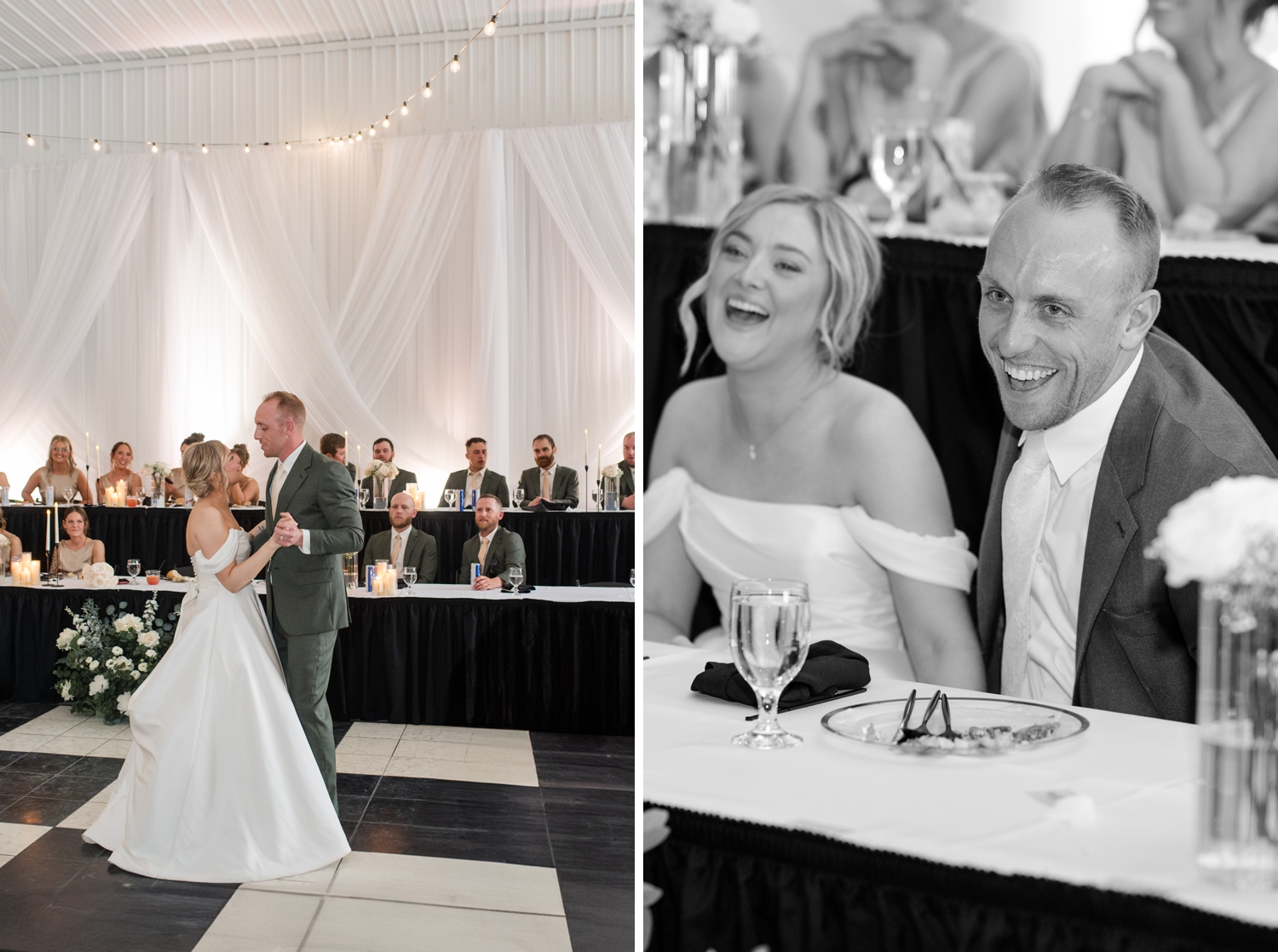Elegant Neutral Wedding by Michigan Wedding Photographer Courtney Rudicel