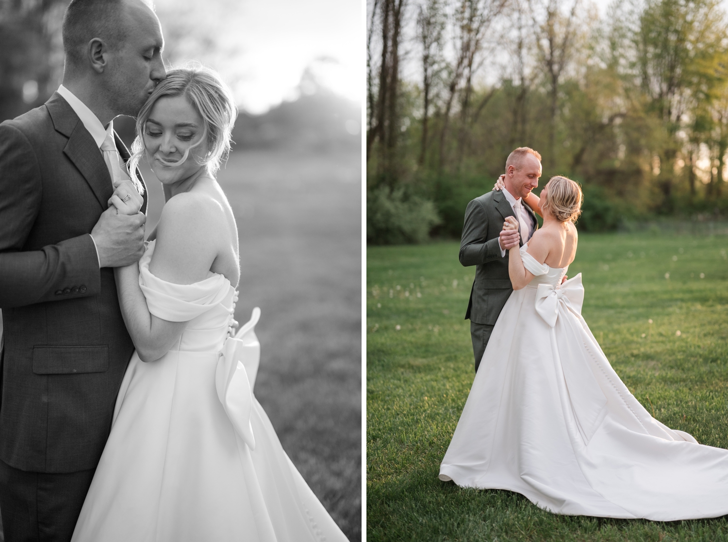 Elegant Neutral Wedding by Michigan Wedding Photographer Courtney Rudicel