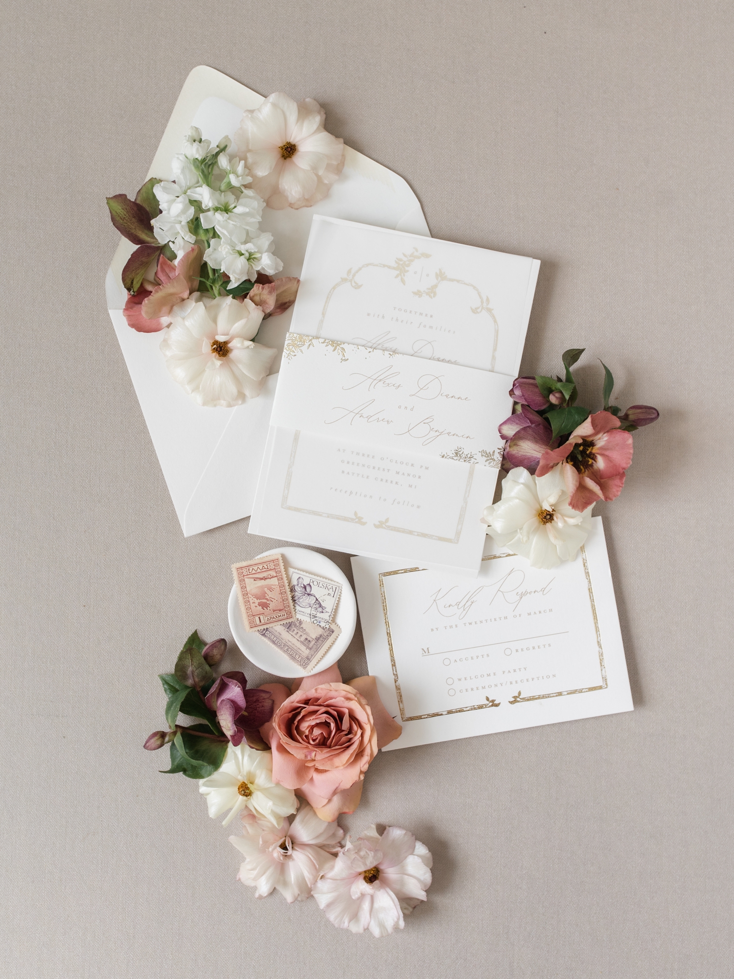 Real Wedding at Greencrest Manor Battle Creek by Michigan Wedding Photographer Courtney Rudicel