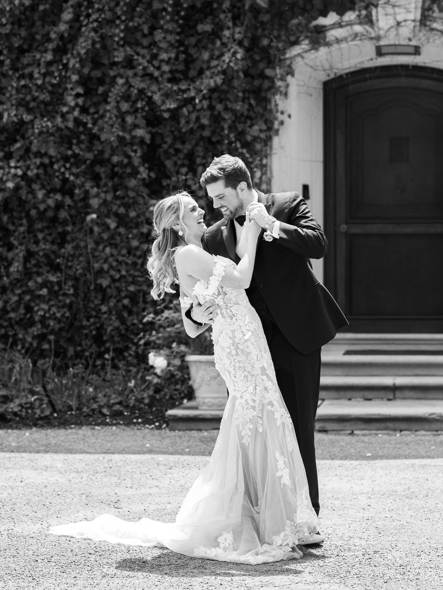 Greencrest Manor historic mansion wedding venue Battle Creek by Michigan Wedding Photographer Courtney Rudicel