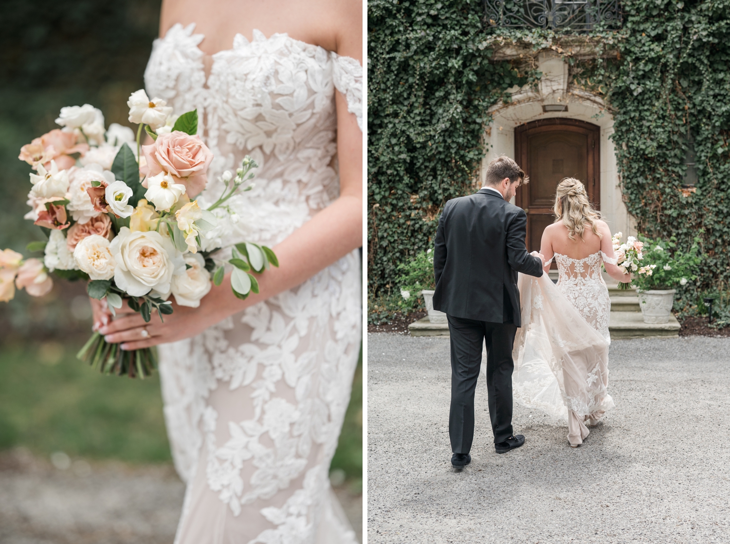 Greencrest Manor historic mansion wedding venue Battle Creek by Michigan Wedding Photographer Courtney Rudicel