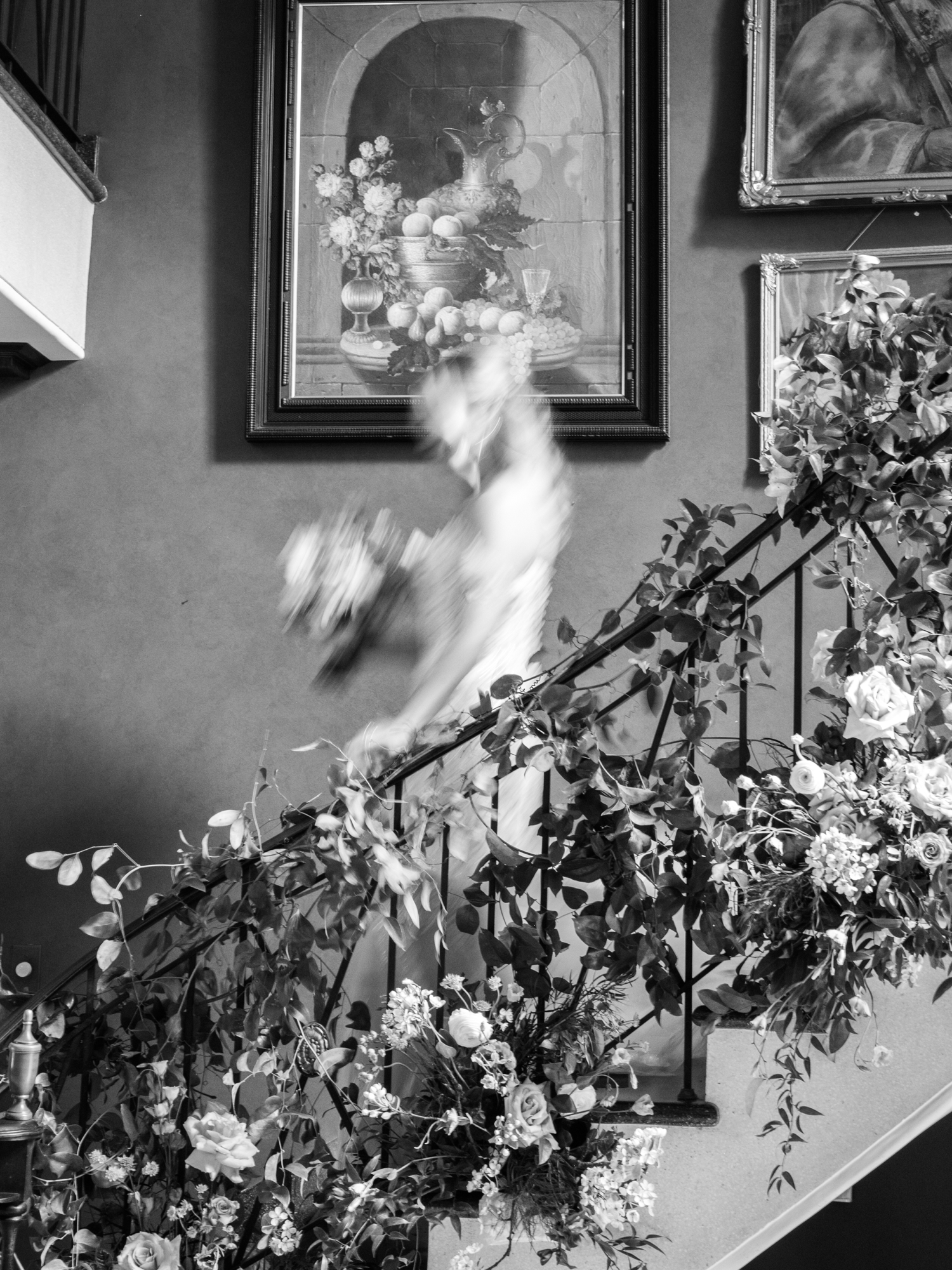 Greencrest Manor artistic mansion wedding photos by Michigan Wedding Photographer Courtney Rudicel