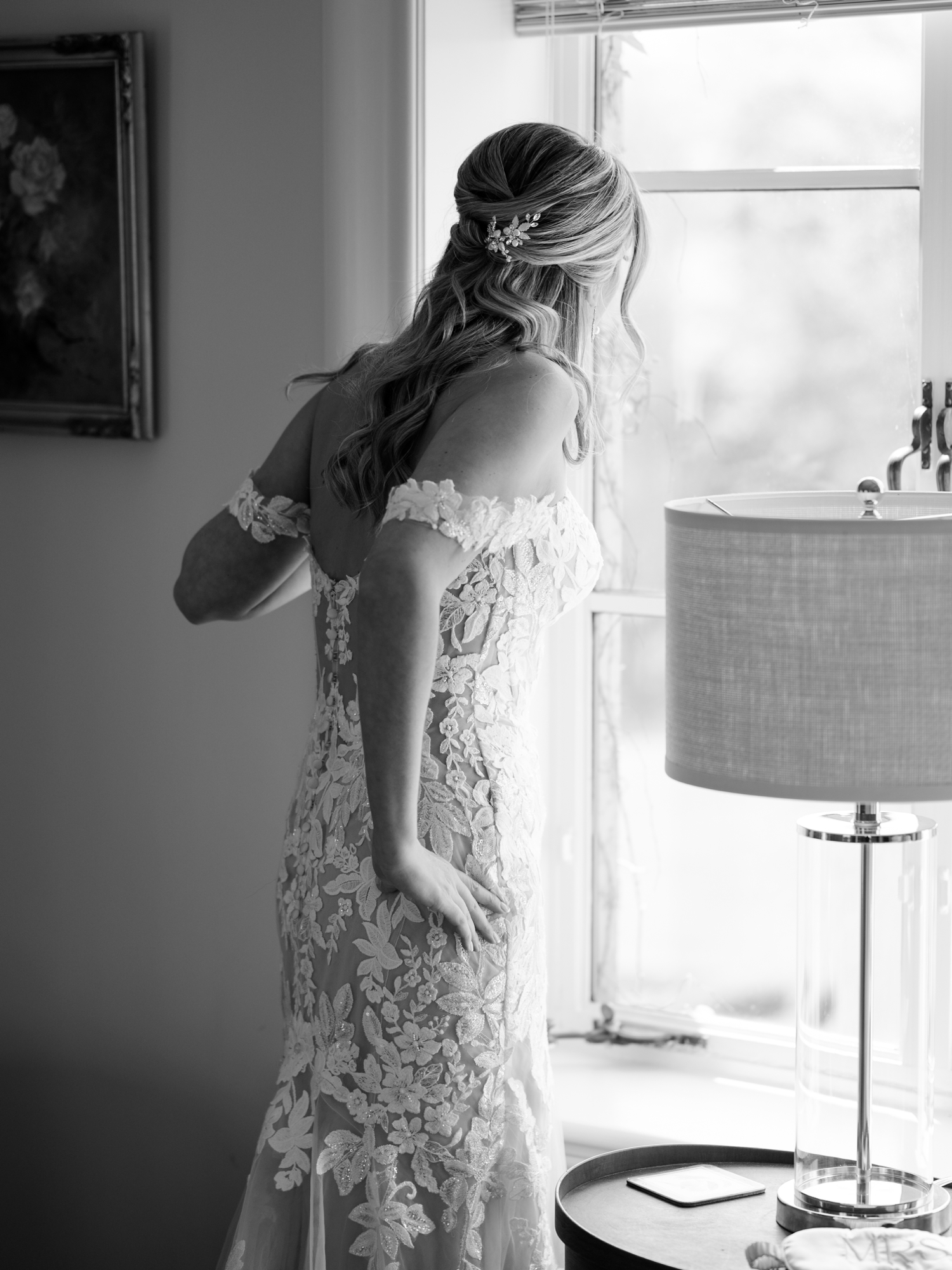 Greencrest Manor intimate wedding by Michigan Wedding Photographer Courtney Rudicel