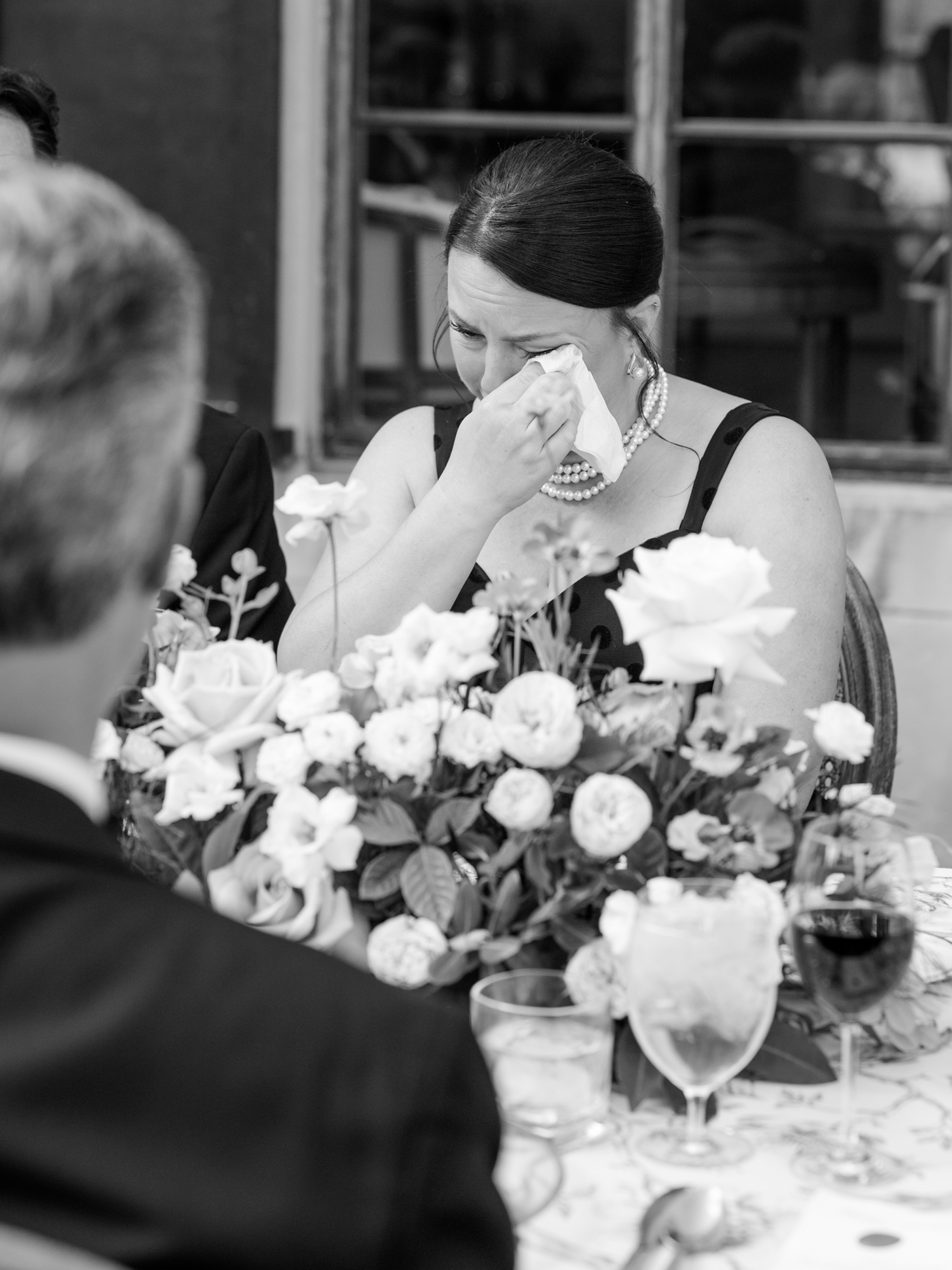 Greencrest Manor outdoor wedding reception al fresco by Michigan Wedding Photographer Courtney Rudicel