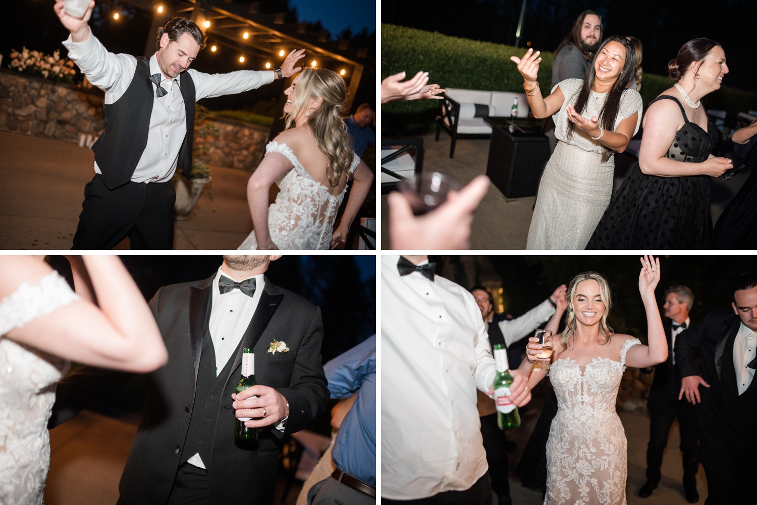 Greencrest Manor outdoor wedding reception al fresco by Michigan Wedding Photographer Courtney Rudicel