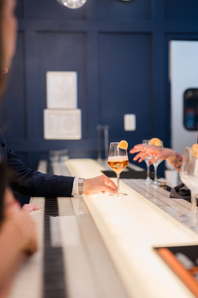bar at hotel covington wedding venue​ in Kentucky