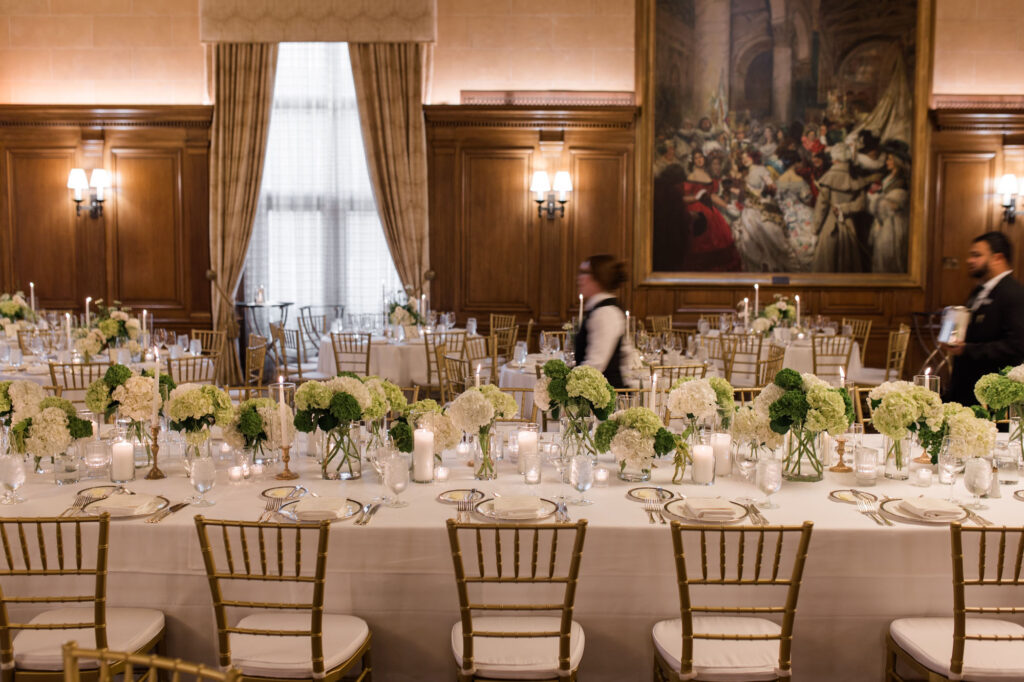 reception at one of the best wedding venues in metro detroit area​